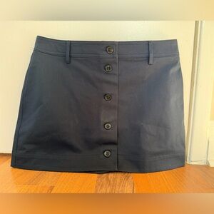 Aritzia Admiral Button-Down Mini Skirt